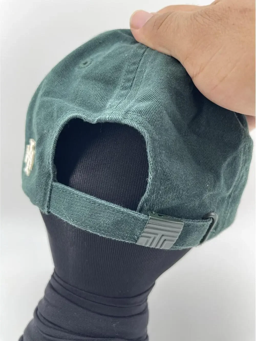 Tory Burch Sport Cap Hat Women Green LOVE Strapback Adjustable Casual